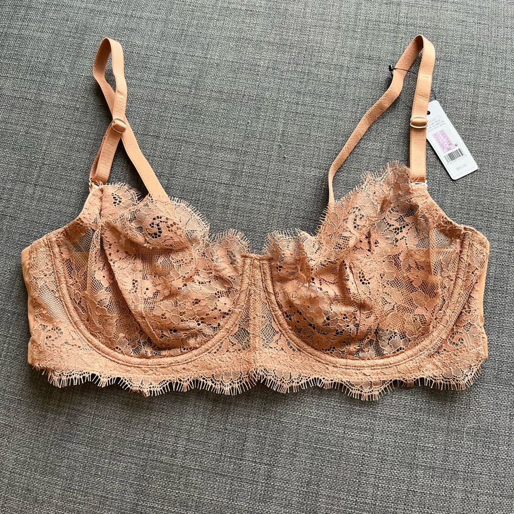 NWT Skarlett Blue Entice Eyelash Lace Bra